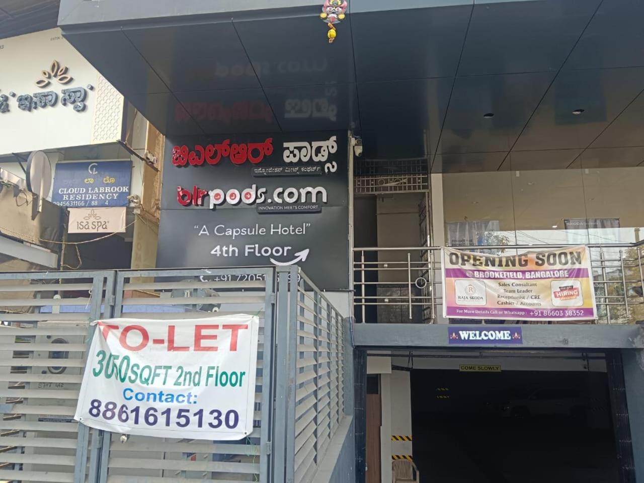 Blr Pods Bangalore Exterior foto